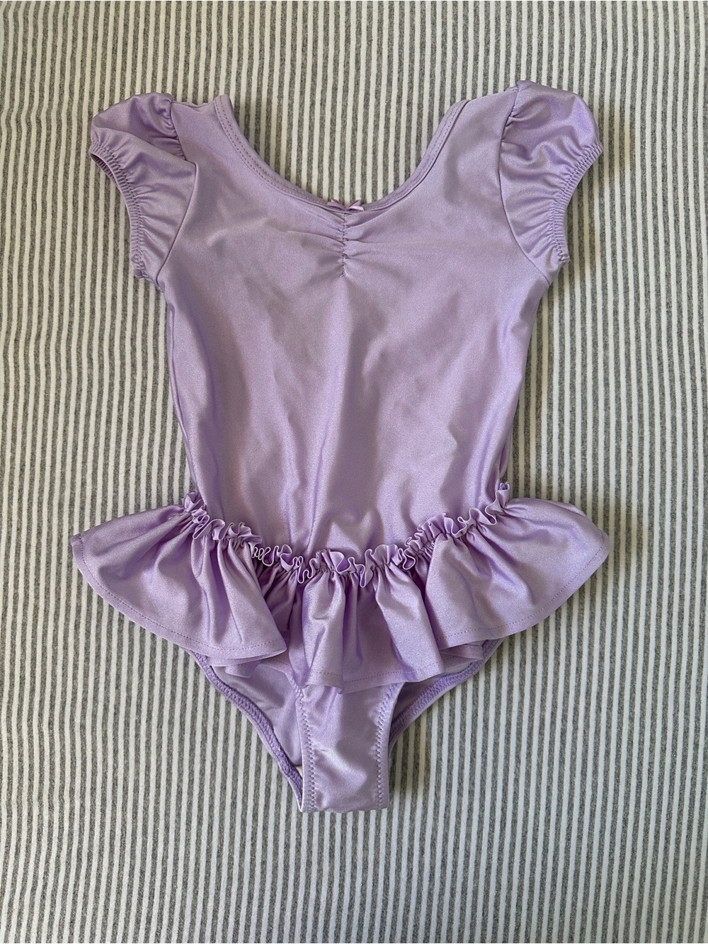 Konges Sløjd Lilac Girls' Ruffled One-Piece Swimsuit